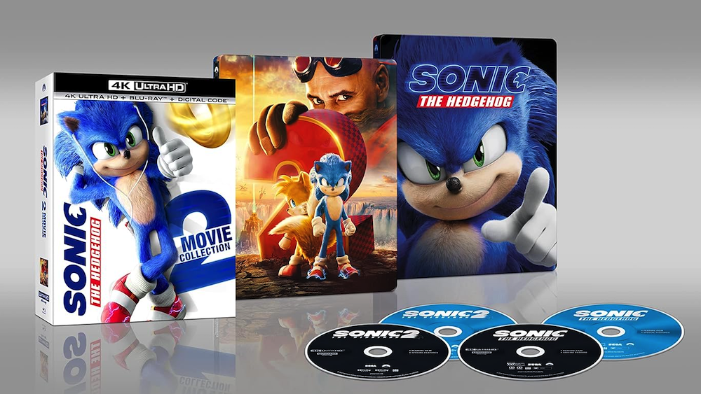 Sonic the Hedgehog 2-Movie Steelbook Collection