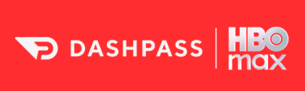 DashPass and HBO Max logos side by side
