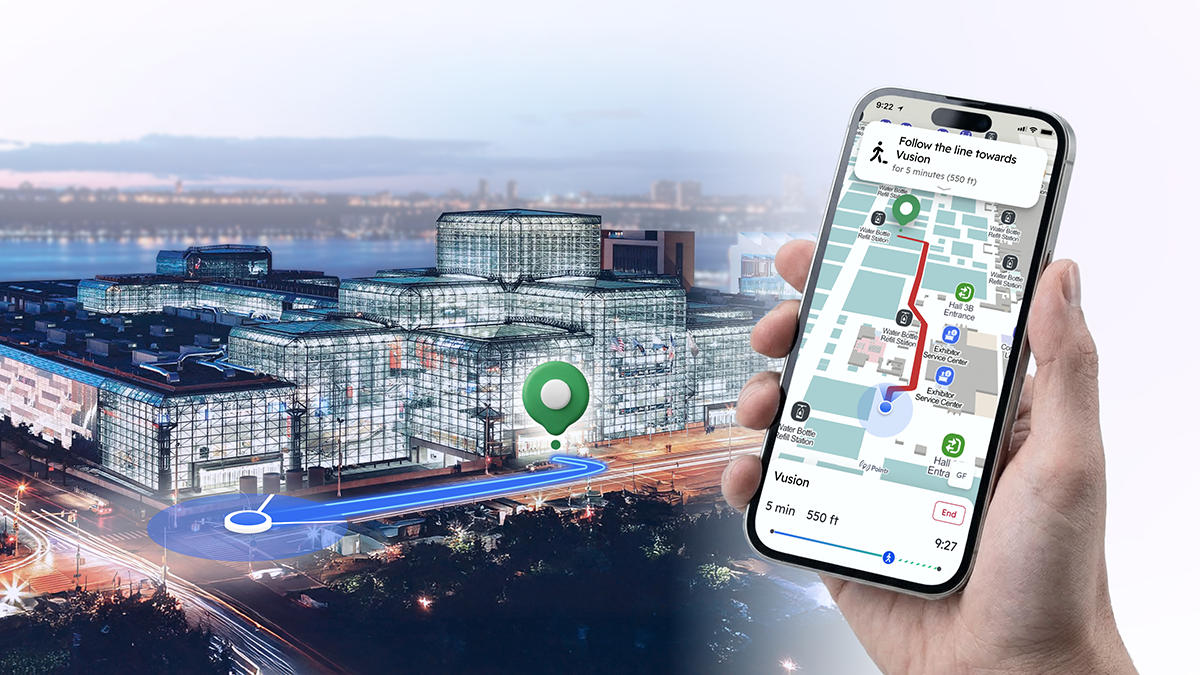 How Pointr Delivered Seamless Blue Dot Navigation to NRF 2026 at Javits Center NRF 2026 1 (1)