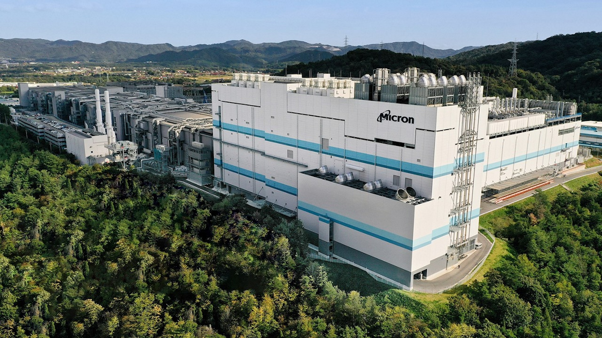 Micron's existing factory in Hiroshima, Japan
