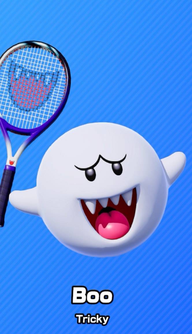 Boo as seen in Mario Tennis Fever.